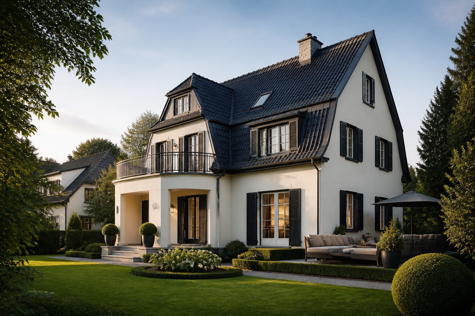 Penthouse mit Rheinblick